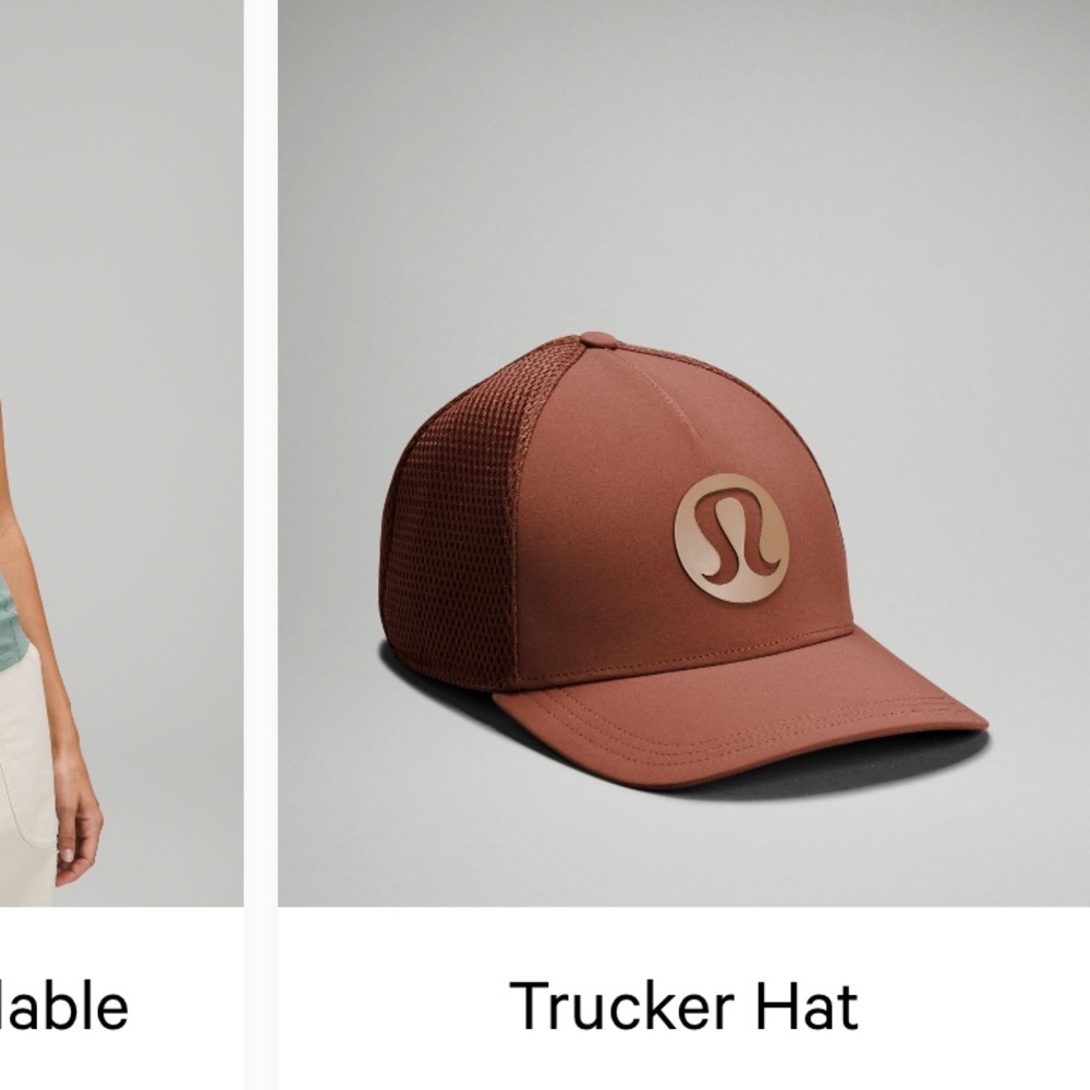 Lululemon trucker hat
